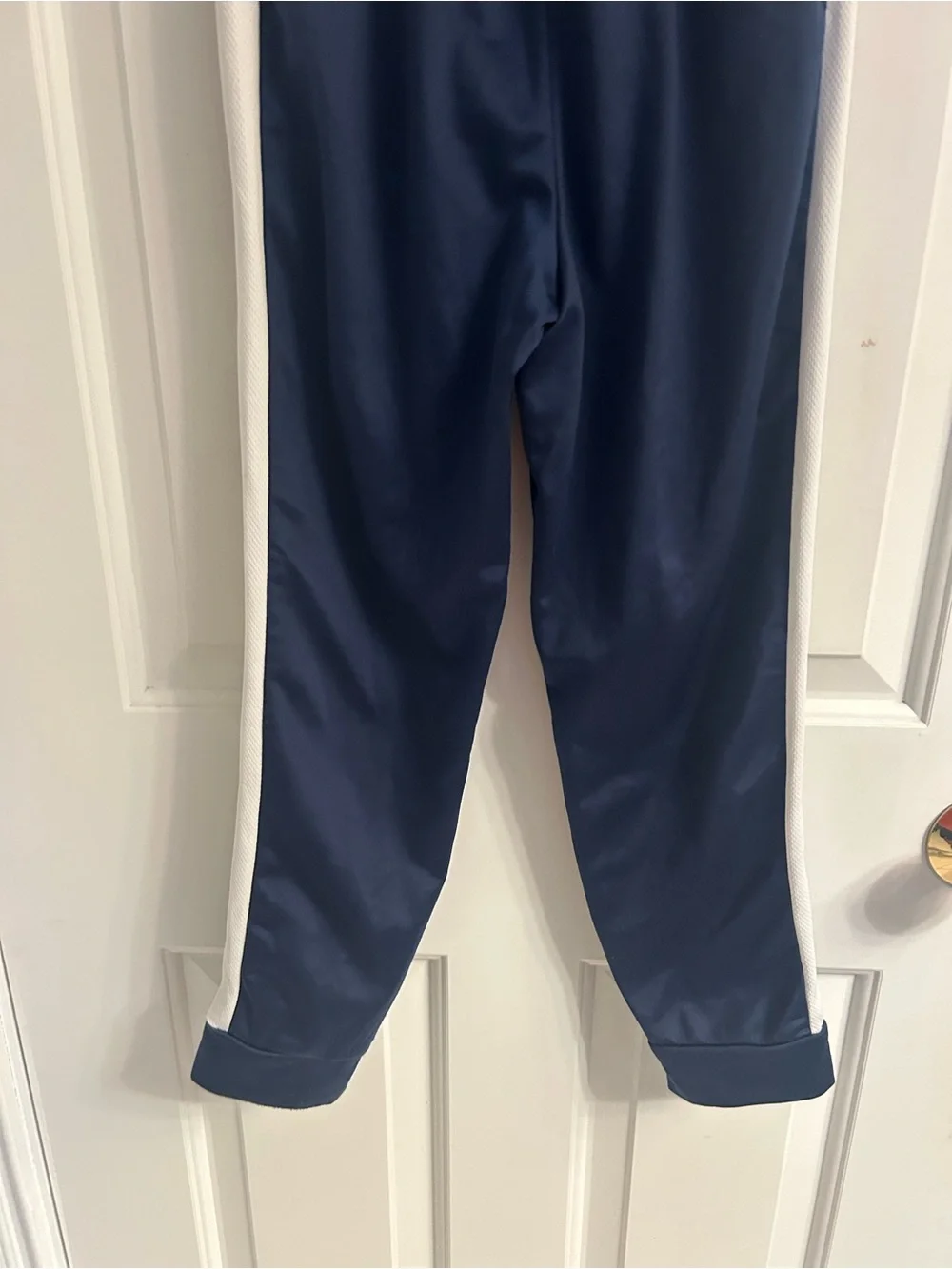 jumping beans Navy Athletic Pants with White Side Stripes